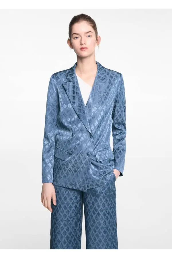 Ikki qatorli blazer koʻylagi - 1