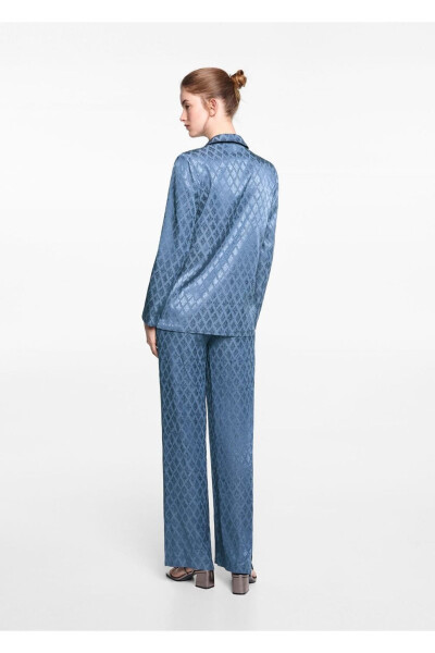 Ikki qatorli blazer koʻylagi - 4