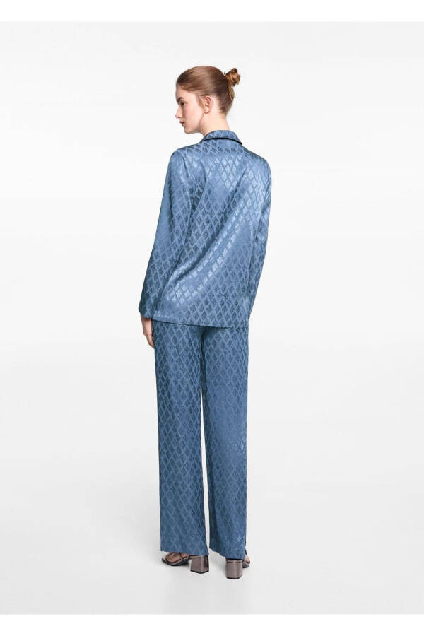 Ikki qatorli blazer koʻylagi - 4