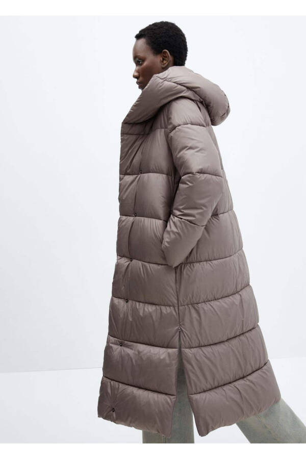 Ikki qatorli qaptonli anorak - 5