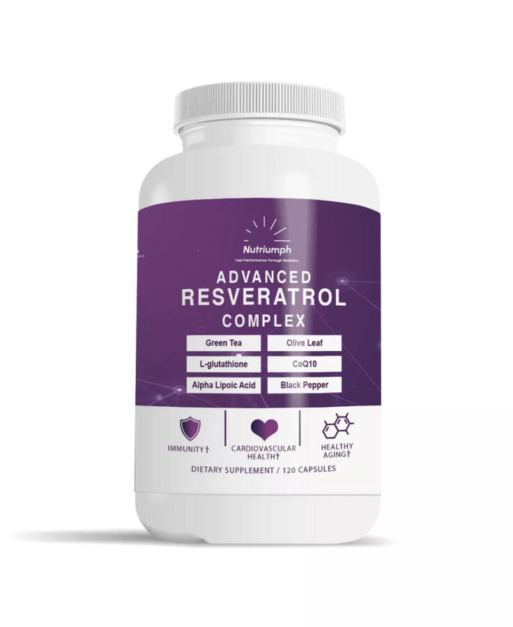 İLERİ RESVERATROL KAREKTERİ - Yaşlanma Karşıtı ve İltihap Önleyici Destek Renksiz - 1