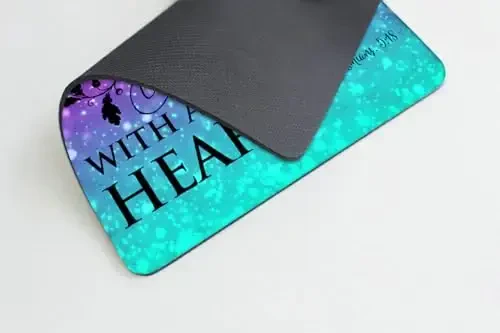 Inspirational Quote，Grateful Heart Mouse pad Customized Mousepad Non-Slip Rubber Base Mouse Pads for Computers Laptop Office Desk Accessories Mouse pad - 3