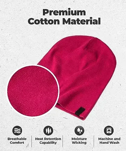 Iliq Slouchy Beanie Shapka - Nozik Trikotajdagi Mazali Yumshoq Kundalik Beanie - Modazone (1)