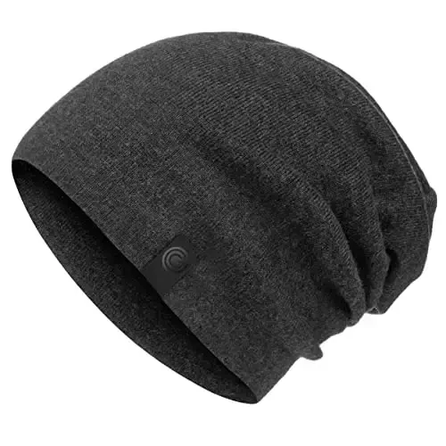 Iliq Slouchy Beanie Shlyapa - Nozik Trikotajda Mazali Yumshoq Kundalik Beanie 