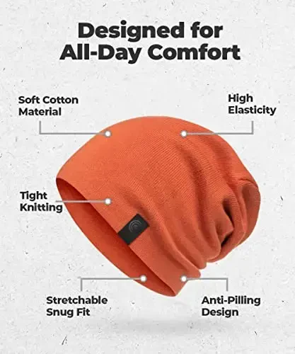 Iliq, yumshoq trikotaj shapka - Nozik trikotajdan tayyorlangan kundalik shapka - 4