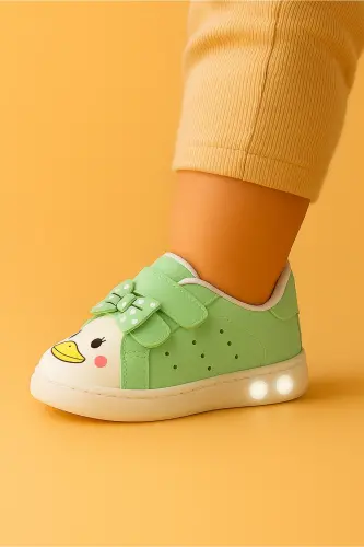 ilk adım ayakkabısı kız bebek ilk adım ayakkabısı ortopedik ilk adım ayakkabısı ilk adım ayakkabı-Yeşil 