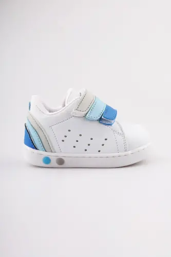 ilk adım ayakkabısı erkek bebek ilk adım ayakkabısı ortopedik ilk adım ayakkabısı ilk adım ayakkabı-Beyaz Renk - 5