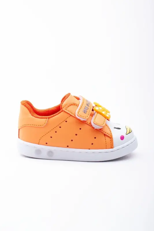 Ilk Adım Ayakkabısı Kız Bebek Ilk Adım Ayakkabısı Ortopedik Ilk Adım Ayakkabısı Bebek Ilk Adım-turuncu - SÜPERLAND