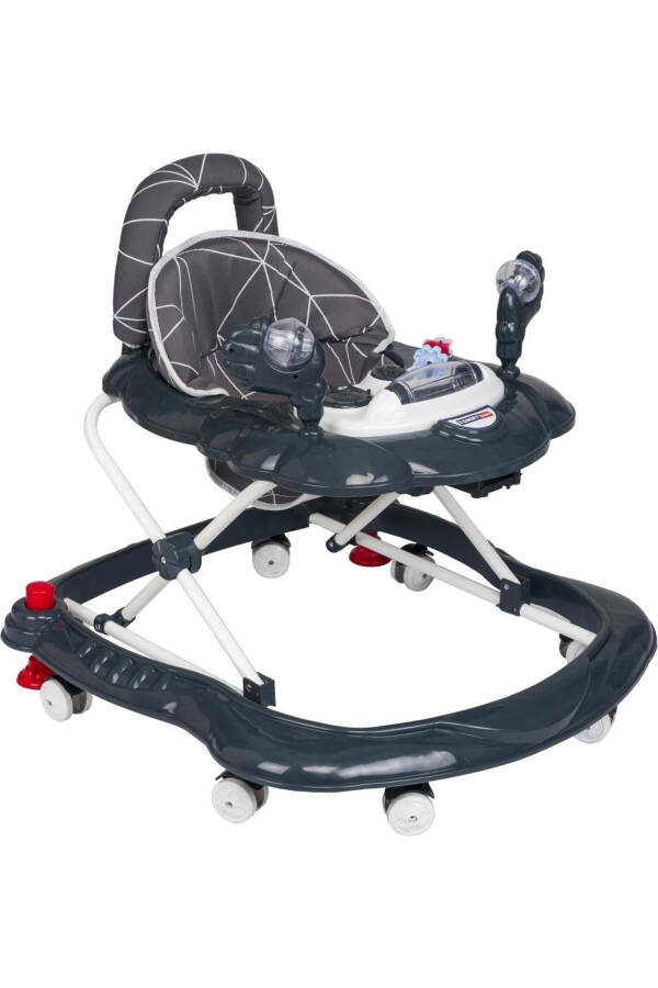 İlk Adım Müzikli Yürüteç Oyuncaklı Yürüteç Müzikli Yürüteç Oyuncaklı Yürüteç-Antrasit - 1