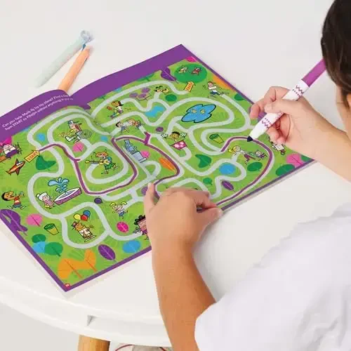 My First Puzzle Fun 2026 Activity Book Set with Mazes, Matching and More, Kids Puzzle Books for Travel, Learning and Screen-Free Play for Kids 3-6 - 6