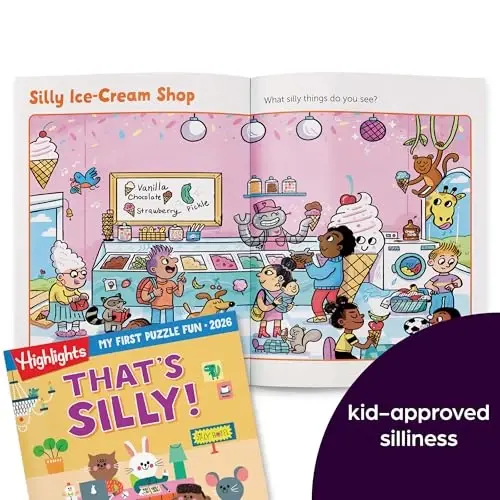 My First Puzzle Fun 2026 Activity Book Set with Mazes, Matching and More, Kids Puzzle Books for Travel, Learning and Screen-Free Play for Kids 3-6 - 5