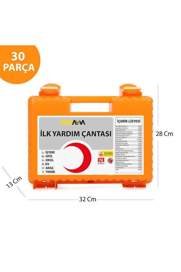 İlk Yardım Ecza Dolabı İlk Yardım Seti Ve Acil Müdahale Çantası - 1