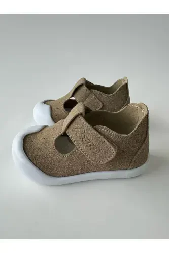 İlkadım Orthopedic Shoes Baby Girl Shoes Baby Boy Shoes-BEIGE - 3