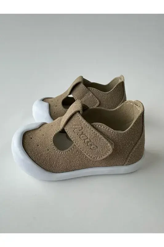 İlkadım Orthopedic Shoes Baby Girl Shoes Baby Boy Shoes-BEIGE - 3