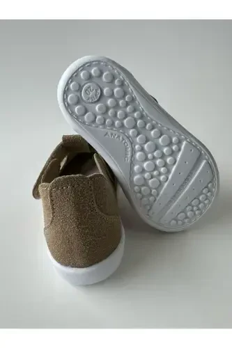 İlkadım Orthopedic Shoes Baby Girl Shoes Baby Boy Shoes-BEIGE - 4