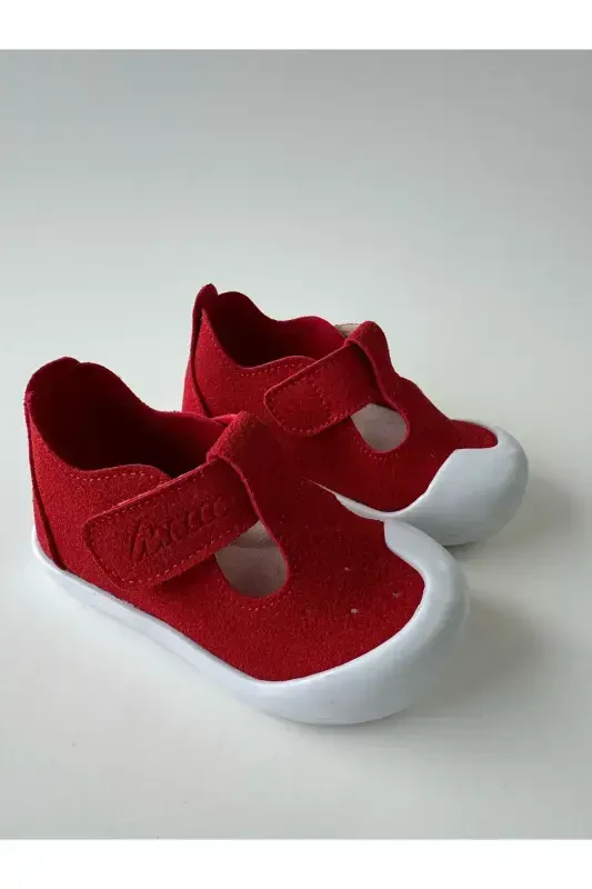 İlkadım Orthopedic Shoes Baby Girl Shoes Baby Boy Shoes-RED - MACCO SHOES