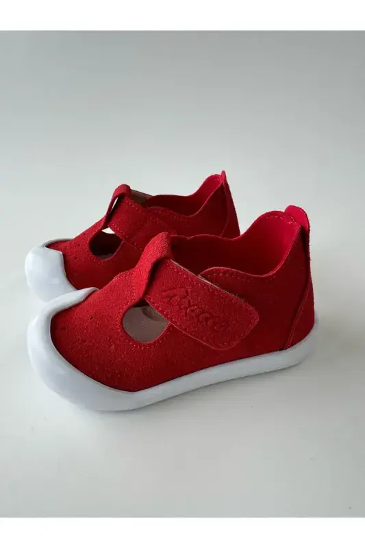 İlkadım Orthopedic Shoes Baby Girl Shoes Baby Boy Shoes-RED - 2