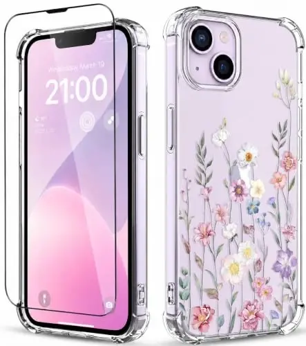 ilnehc for iPhone 13 Case & iPhone 14 Case (6.1