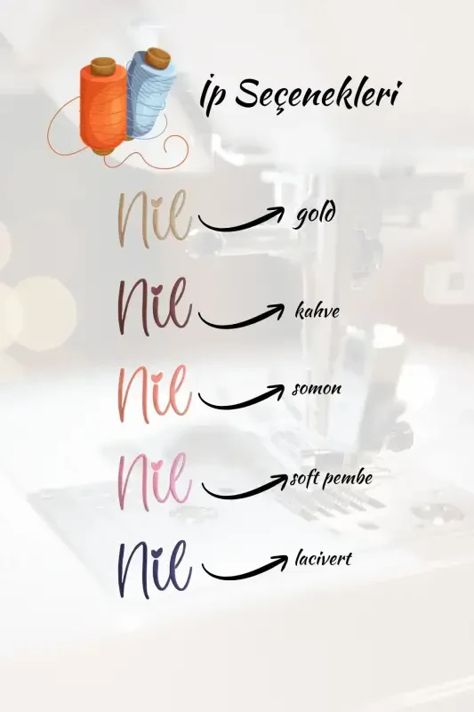 Именной трикотажный джемпер унисекс для малышей и детей с круглым вырезом - Подарок для новорожденного - Именной джемпер - вышитый экрю - 7