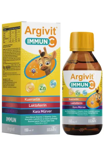 Immunitetni qo'llab-quvvatlaydigan oziq-ovqat qo'shimchasi, tarkibida S vitamini, qora qarag'ay ekstrakti, rux, kvertsetin, laktoferrin bor - 3