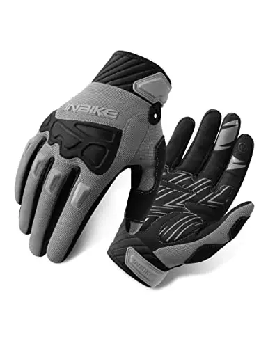 INBIKE erkaklar uchun tog' velosiped qo'lqoplari Knuckle Guard Padding Erkaklar velosiped qo'lqoplari MTB Motokross Racing Dirtbike uchun nafas oladigan - INBIKE