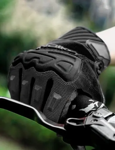 INBIKE Mountain Bike Gloves for Men Knuckle Guard Padded Cycling Gloves | 5mm Shock-Absorbing Palm Padding, MTB, Motocross, Road Cycling, Dirt Biking, Touchscreen Fingers, Anti-Slip Palm - INBIKE (1)