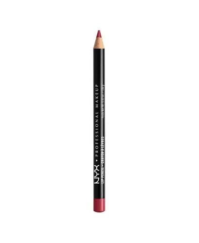 Slim Lip Pencil Creamy Long-Lasting Lip Liner-Burgundy - NYX PROFESSIONAL MAKEUP (1)