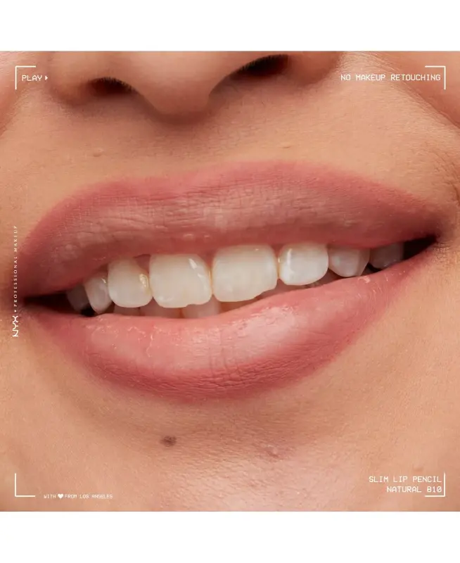 Slim Lip Pencil Creamy Long-Lasting Lip Liner - Natural - 8