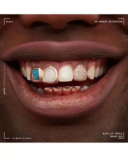 Slim Lip Pencil Creamy Long-Lasting Lip Liner-Mauve - 8