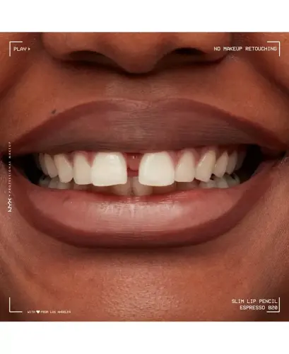 Slim Lip Pencil Creamy Long-Lasting Lip Liner - Espresso - 8