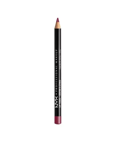 Slim Lip Pencil Creamy Long-Lasting Lip Liner-Currant - NYX PROFESSIONAL MAKEUP (1)