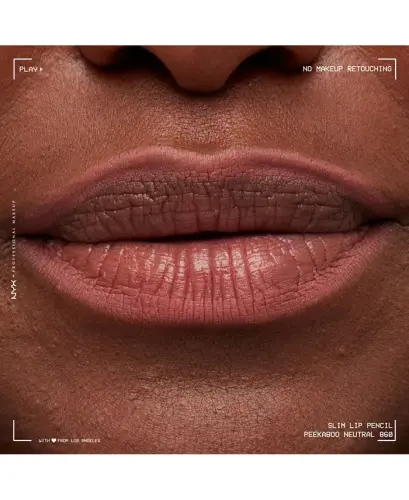Slim Lip Pencil Creamy Long-Lasting Lip Liner - Peekaboo Neutral - 8
