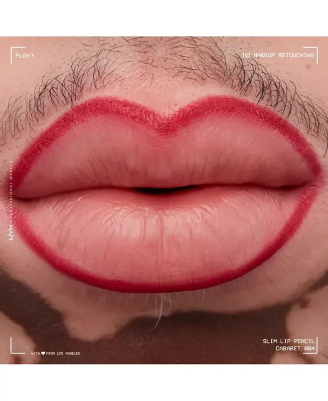 Slim Lip Pencil Creamy Long-Lasting Lip Liner - Cabaret - 8