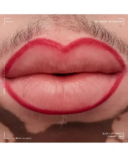 Slim Lip Pencil Creamy Long-Lasting Lip Liner-Cabaret - 8