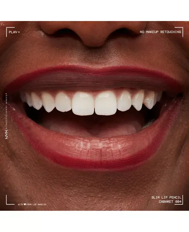 Slim Lip Pencil Creamy Long-Lasting Lip Liner-Cabaret - 9