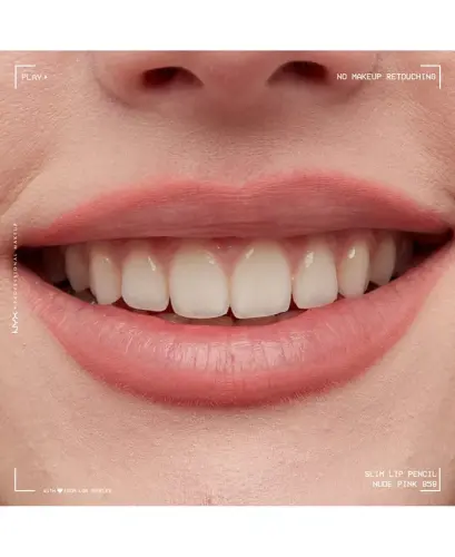 Slim Lip Pencil Creamy Long-Lasting Lip Liner - Nude Pink - 9