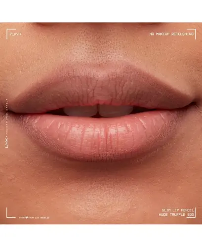 Slim Lip Pencil Creamy Long-Lasting Lip Liner-Nude Truffle - 7