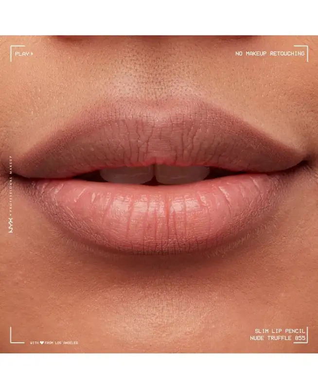 Slim Lip Pencil Creamy Long-Lasting Lip Liner - Nude Truffle - 7