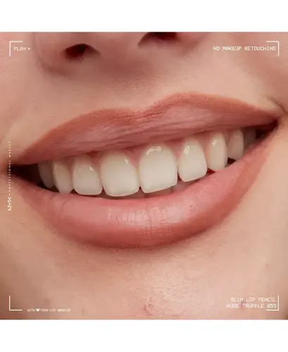 Slim Lip Pencil Creamy Long-Lasting Lip Liner - Nude Truffle - 8