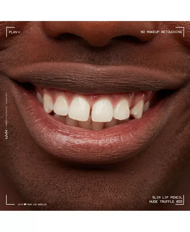 Slim Lip Pencil Creamy Long-Lasting Lip Liner - Nude Truffle - 9