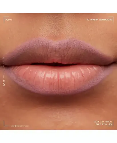 Slim Lip Pencil Creamy Long-Lasting Lip Liner-Pale Pink - 7