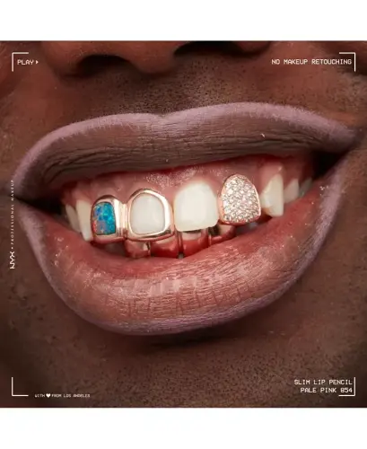 Slim Lip Pencil Creamy Long-Lasting Lip Liner-Pale Pink - 8