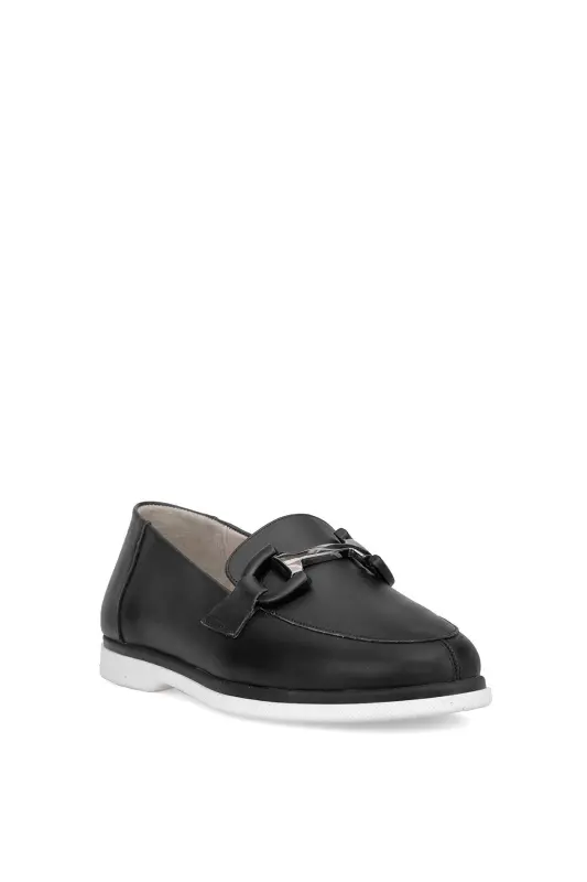 İnci 101973610 5I Lenno 5FX Kadın Loafer Ayakkabı Siyah - Siyah - 2