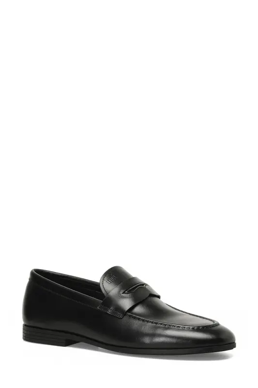 INCI ACROS 5FX Black Men's Loafer-Black - 2