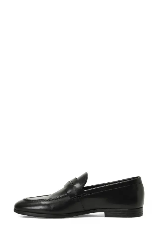 INCI ACROS 5FX Black Men's Loafer-Black - 3