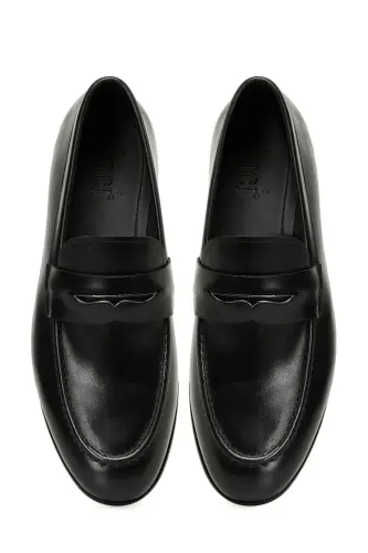INCI ACROS 5FX Black Men's Loafer-Black - 4