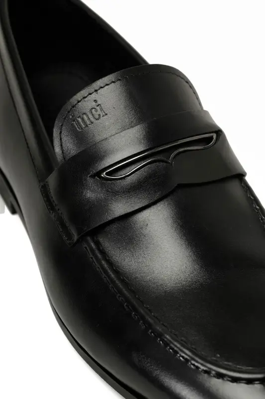 INCI ACROS 5FX Black Men's Loafer-Black - 6
