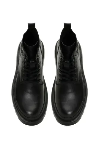 Incı Borıs 4pr Siyah Erkek Klasik Bot - 6