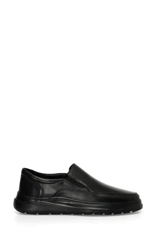 INCI BOWEL 4PR Black Men's Comfort Shoe-Black - İNCI