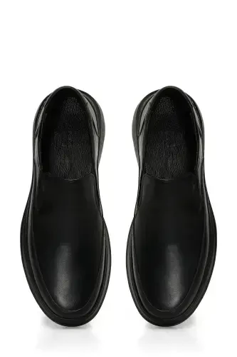 INCI BOWEL 4PR Black Men's Comfort Shoe-Black - 4